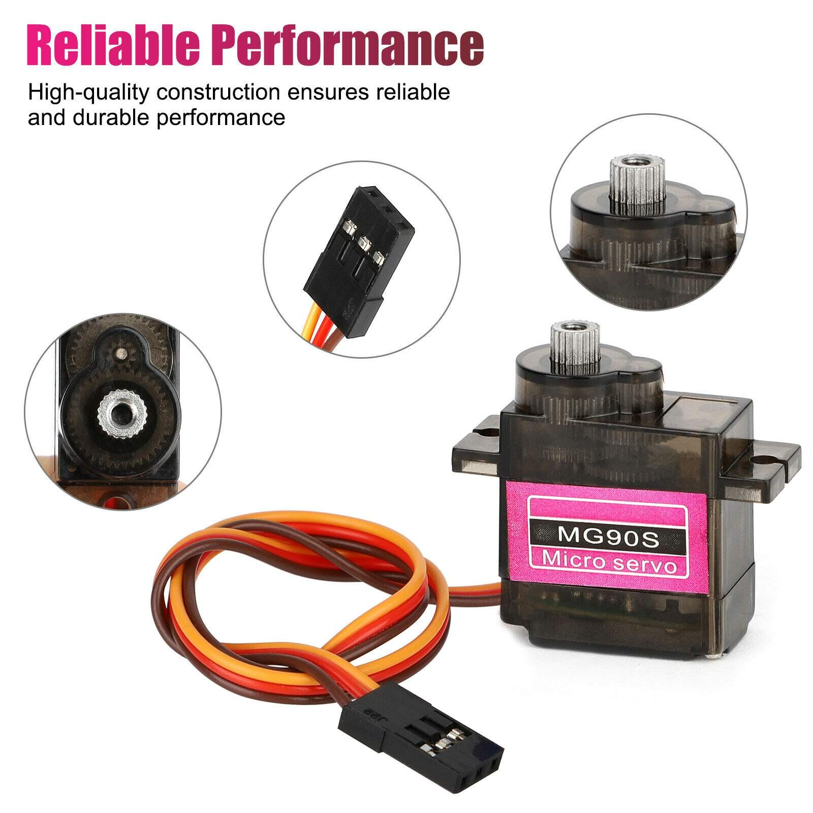 MG90S micro metallgear servo