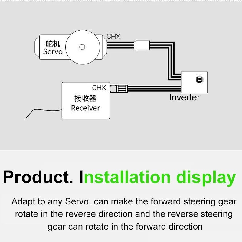 Servo reverserer 4 - 6 volt