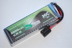 X-MANIA 11,1 volt 25C 3000 mAh LiPo batteri