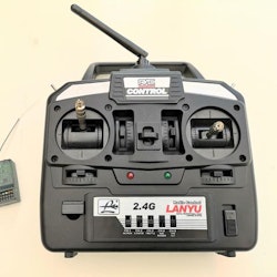 2,4 GHz Lanyu 6 kanal radio