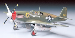North American P-51D Mustang plastbyggesett