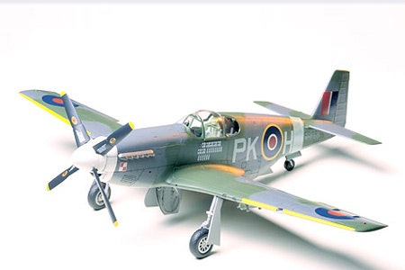 Mustang North American RAF plastbyggesett