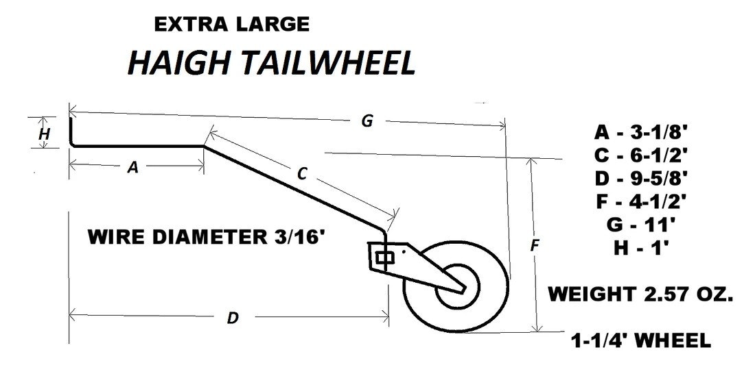Styrbart halehjul 22 - 32 lbs modellvekt