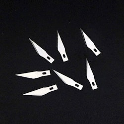 Presisjons skalpell hobby knivblad 7 stk