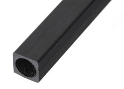Carbon fiber firkantrør 2 mm