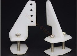 Rorhorn 17,5 x 26 mm med 2 x 20 mm festeskruer