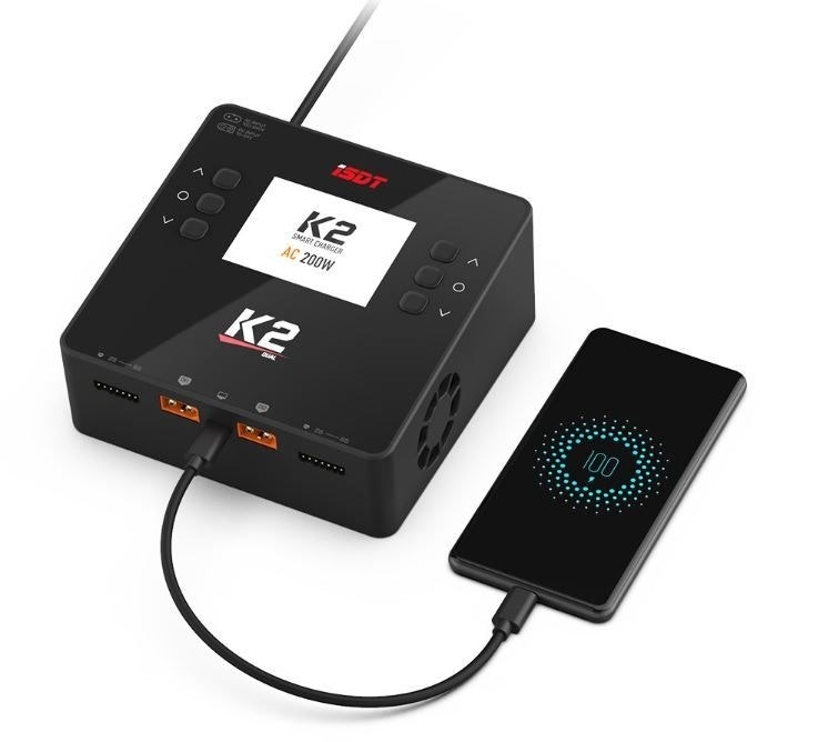 ISDT K2 Air 12/220V 6S 20A lader