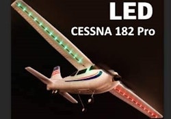Cessna 182 S Pro 2,4 gHz Gyro LED Ready to Fly RTF