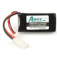 2S 7,4v 1000mah LiPo 30C Tamiya-plugg