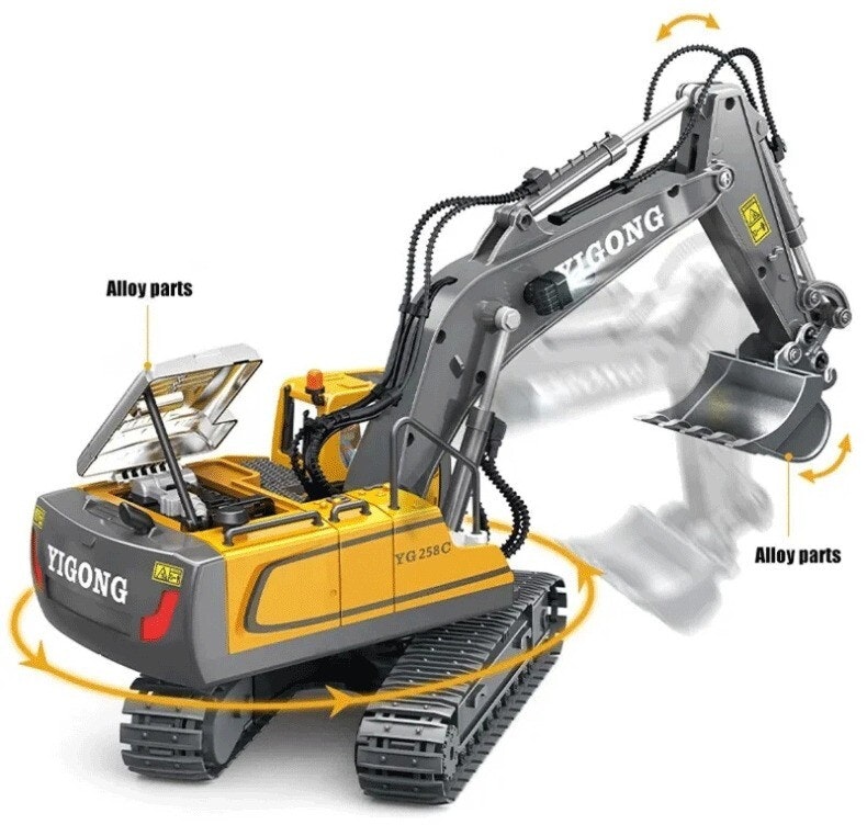Gravmaskin radiostyrt 2,4Ghz RTR