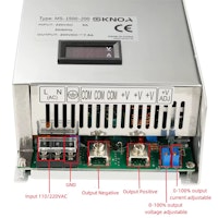 POWER SUPPLY 1500 watt 0-48 volt DC display