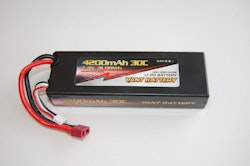 2S 7,4v 4200mah LiPo 30C Hard Case Tamiya