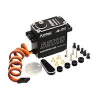 55kg High Torque Coreless Motor Waterproof Digital Servo
