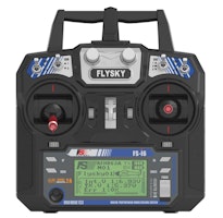 ​FlySky FS-i6X 10CH 2,4GHz AFHDS 2A med FS-iA10B-mottaker