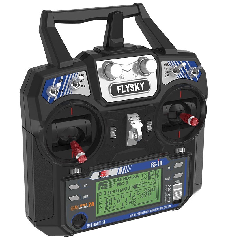 ​FlySky FS-i6X 10CH 2,4GHz AFHDS 2A med FS-iA10B-mottaker