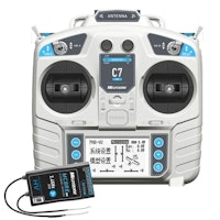 MC7 2.4GHz FHSS 8-Channel Radio W/LCD Screen