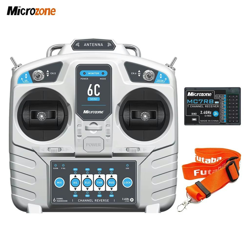 MC6C 2.4GHz FHSS 6-Channel Radio W/LCD Screen