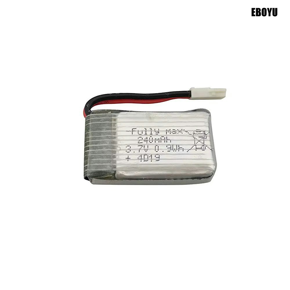 1S 3.7V 240mAh Lipo Batteri