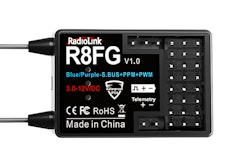 Radiolink R8FG 2,4 Ghz 8 Ch mottaker Gyro Telemetri SBUS/PWM/PPM
