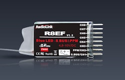 Radiolink R8EF 2.4G 8 kanals mottaker