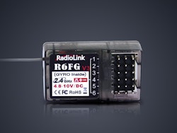 RadioLink R6FG V3 2.4G 6CH FHSS Gyro Mottaker