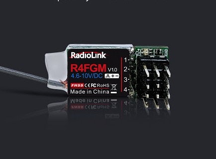 Radiolink R4FGM 4 Ch FHSS Gyro Mini mottaker