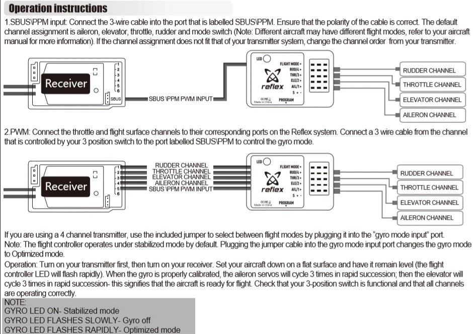 FMS Reflex V2 Flight Controller SBUS\PPM\PWM