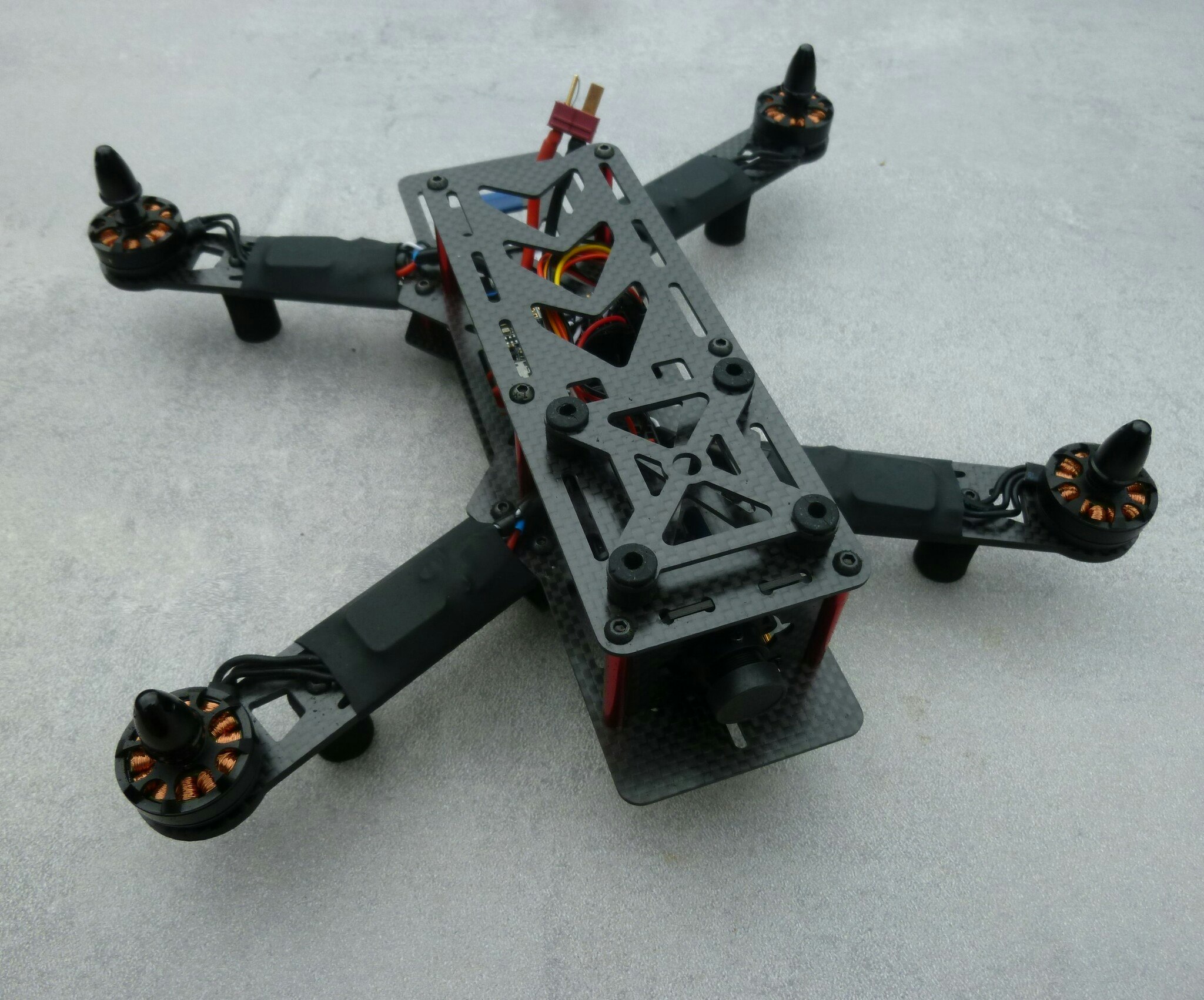 FPV carbon body racing drone RTF alt inkl