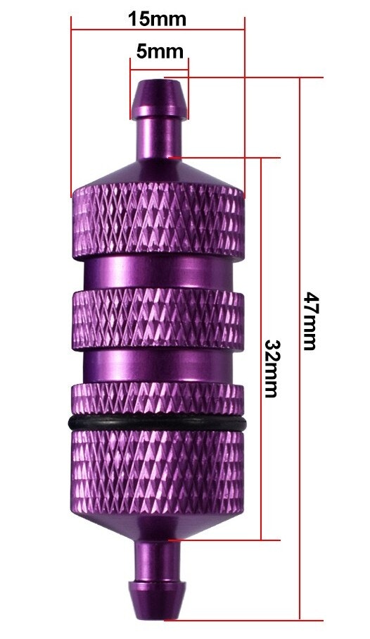 Drivstoffilter for nitrofuel stor størrelse