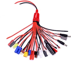 1 til 19 multifunksjon ladekabel XT60 hann
