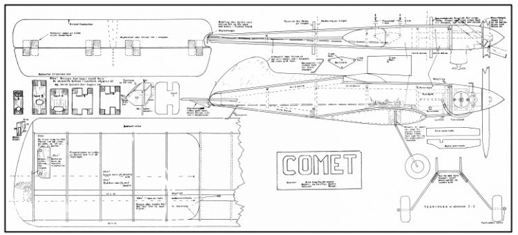 EEO Comet U-kontroll komplett sett