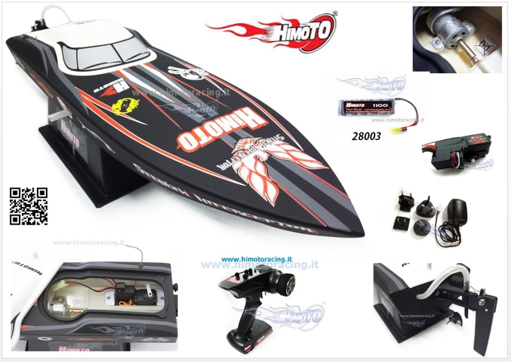 Himoto Stealth Interceptor Deep V 2.4Ghz RTR High Speed Racer