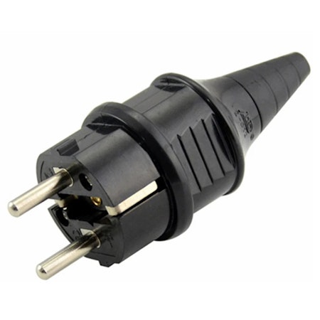 Stikkontakt støpsel 16 amp jordet