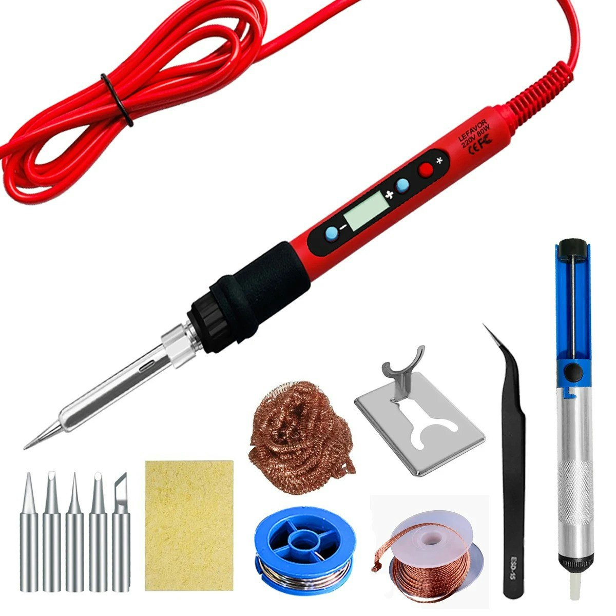 Loddeboltsett 80 watt