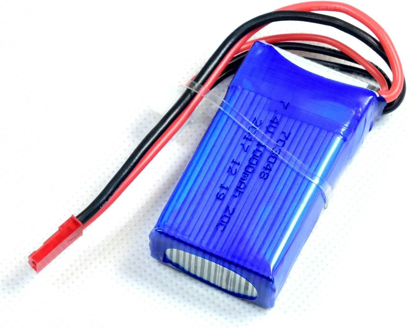2S 7,4 volt 25C 2000 mAh LiPo JST plugg