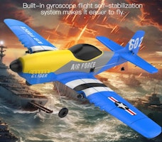 P51 Mustang 3 kanals RC Plane 2.4G EPP Gyro RTF