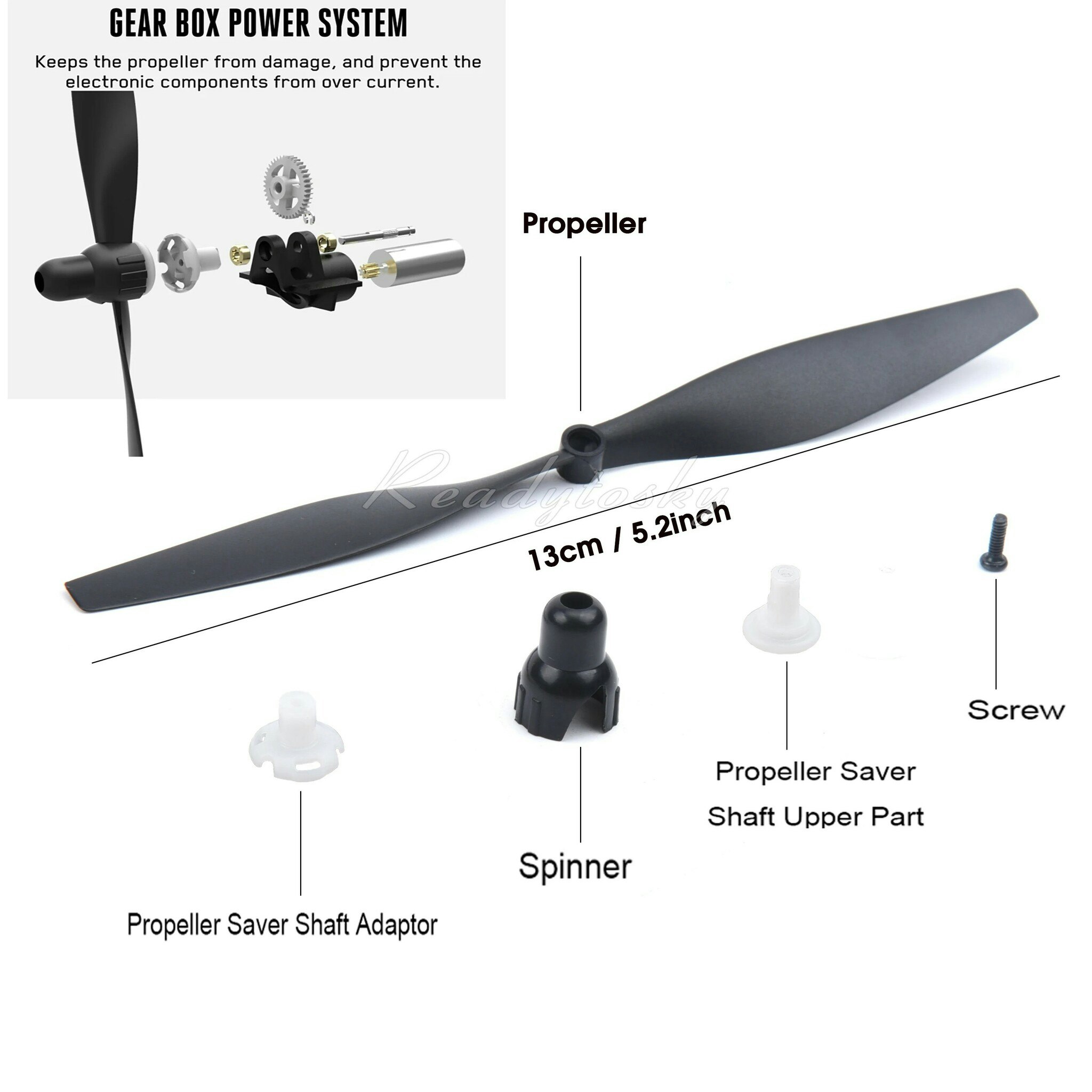 Propeller saver propeller side std type