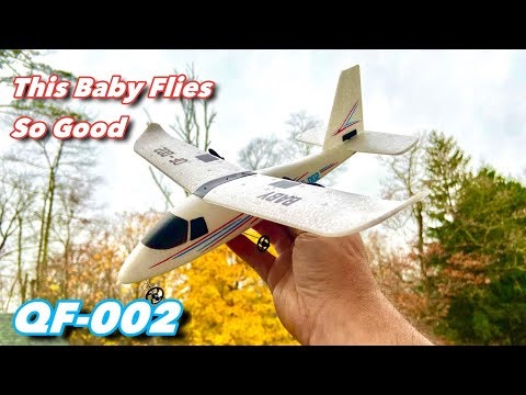 QF-002 Radiostyrt 2,4 Ghz 2 kanals modellfly RTF