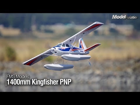 FMS Kingfisher V2 1400MM wheels floats skis Gyro RTF