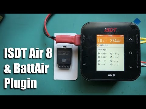 New ISDT Air8 Lipo Balance Charger Discharger 20A 500W DC 1-8S
