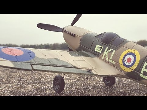 Volantex Spitfire 2.4 Ghz 4 ch 6 Axis gyro RTF