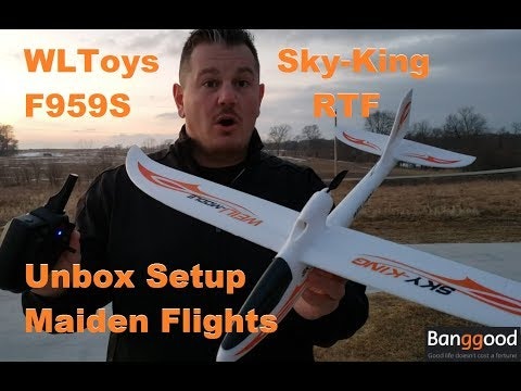 WLtoys Sky-King F959S 2.4GHz m/Gyro - RTF