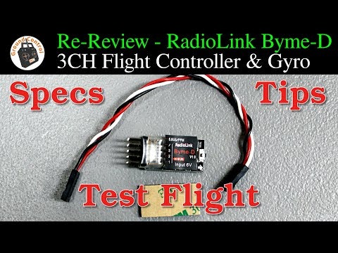 Radiolink-Byme-D Flight Stabiliser and Controller Gyro
