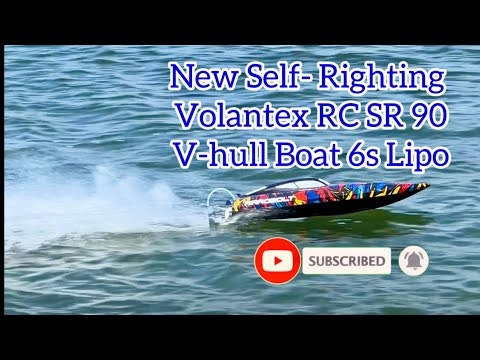 Vector SR90 Pro 6S Upgrade Super High Speed Boat 100 km/t RTR with Auto Roll Back Function