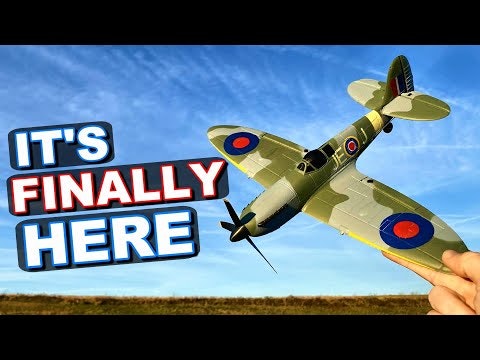 Volantex Spitfire 2.4 Ghz 4 ch 6 Axis gyro RTF