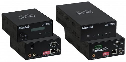 Muxlab Audio / AMP över IP med mic & 50W/kanal