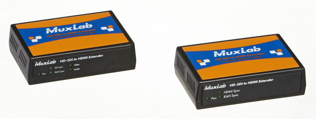 Muxlab 3G-SDI till HDMI förlängningskit