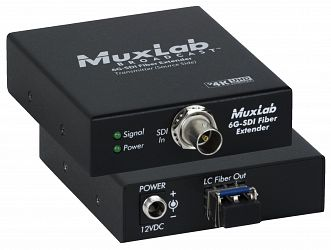 Muxlab 6G-SDI Fiber förlängningskit, 20km