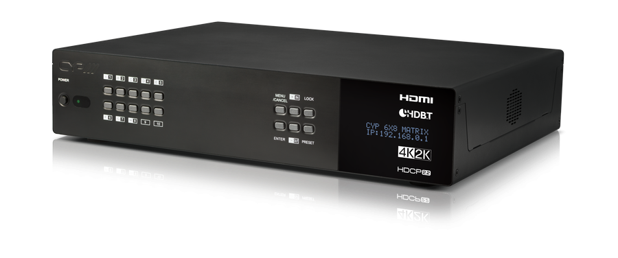 CYP/// HDBaseT LITE Matris, Audio, 4K, HDCP2.2, 60 m