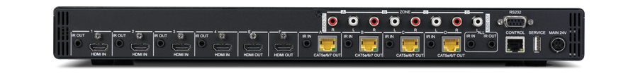 CYP/// HDMI till HDBaseT Matris med 4 mott, HDCP 2.2, 4K